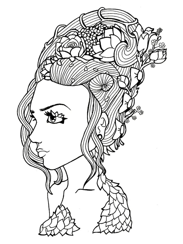 774x1032 Mother Nature (Black And White Version) By Nighnautical