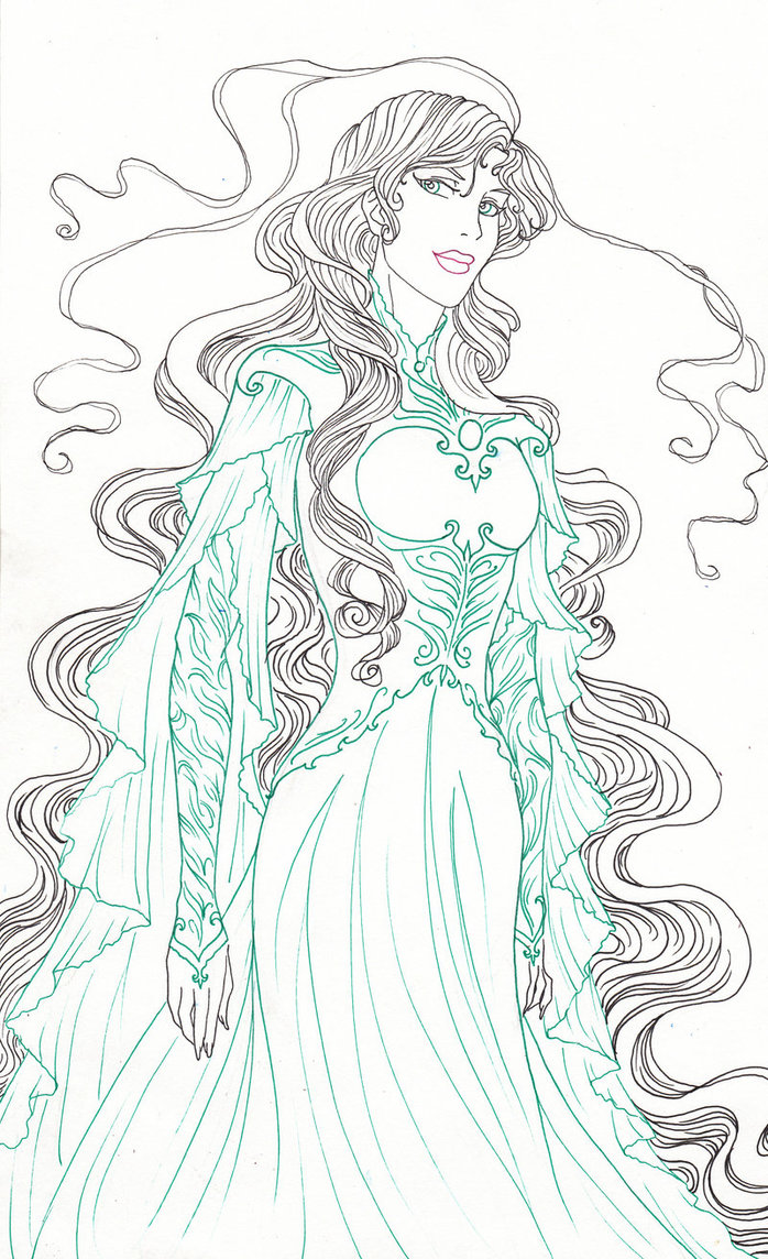 698x1144 Mother Nature Wip By Gossamerwing