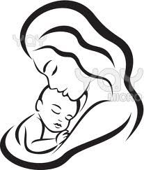 207x243 Giving A Child A Black And White Vector