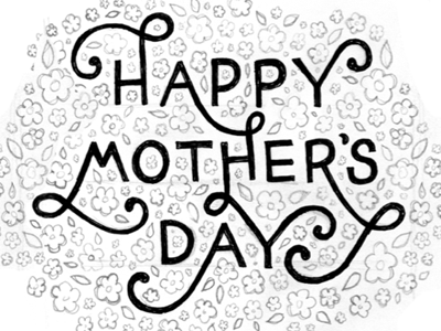 400x300 Mother's Day Card Sketch By Lauren Hom
