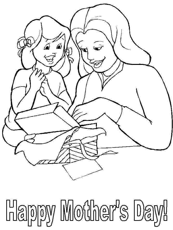 718x957 Unique Mothers Day Coloring Pages Kids Design