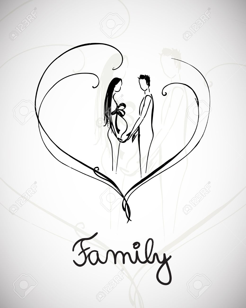 1040x1300 Drawn Baby Mommy Baby