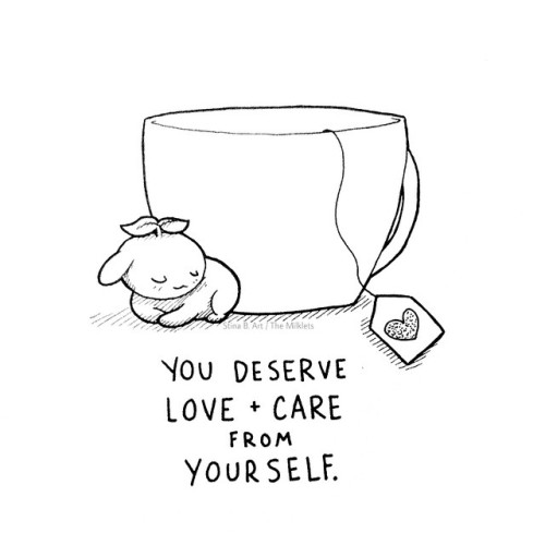 500x500 Drawing Art Cute Happy Kawaii Health Cartoon Traditional Art Tea