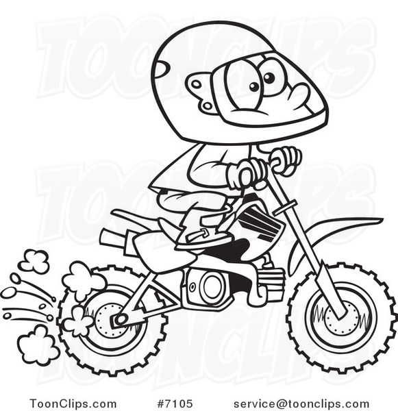 581x600 Cartoon Dirt Bike Pictures Group