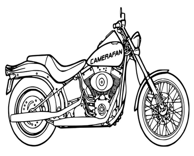 Motorcycle Chopper Drawing at GetDrawings | Free download
