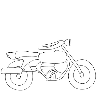 Motorcycle Drawing