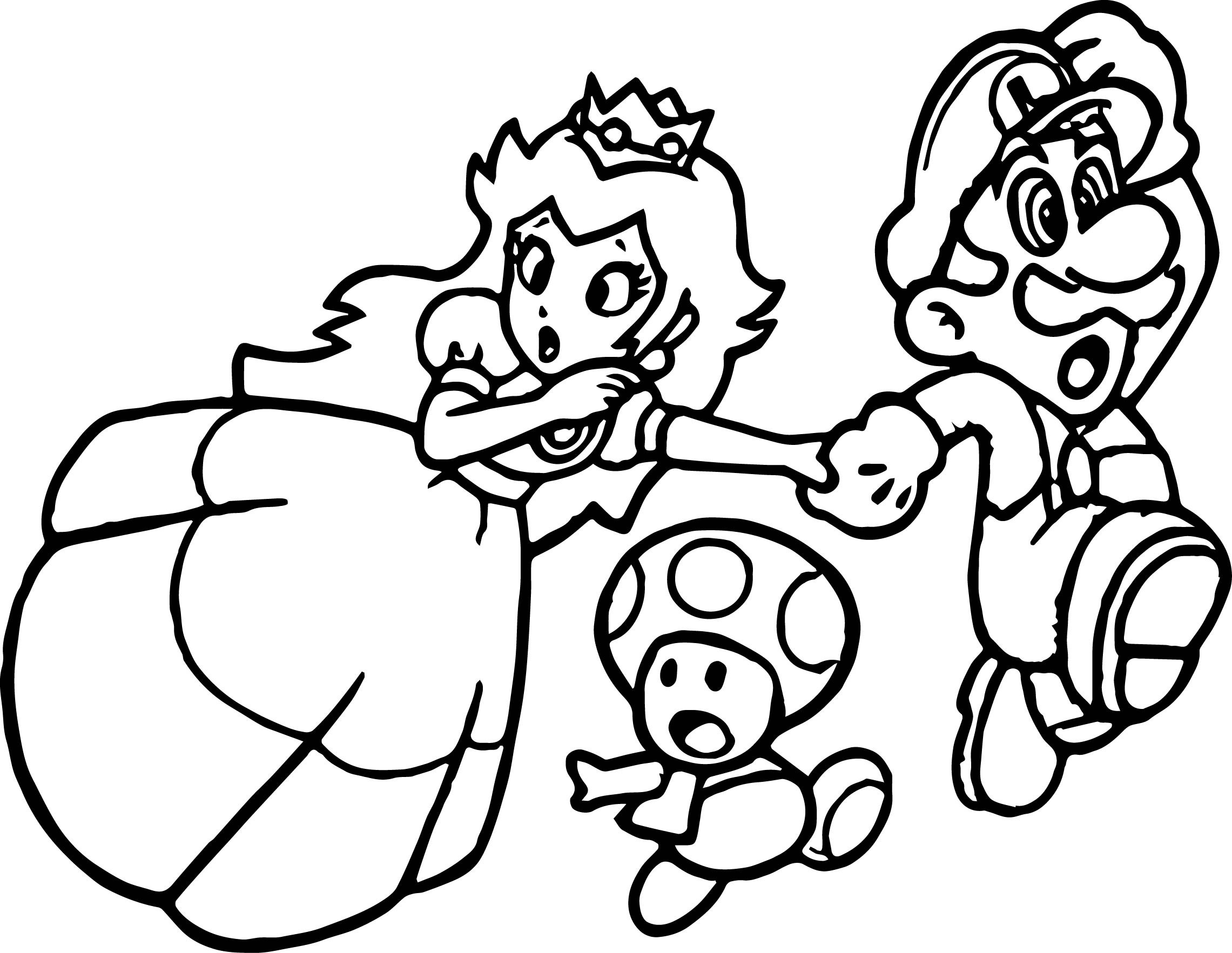 2281x1765 Mario On Motorcycle Coloring Pages For Kids Awesome Super Mario