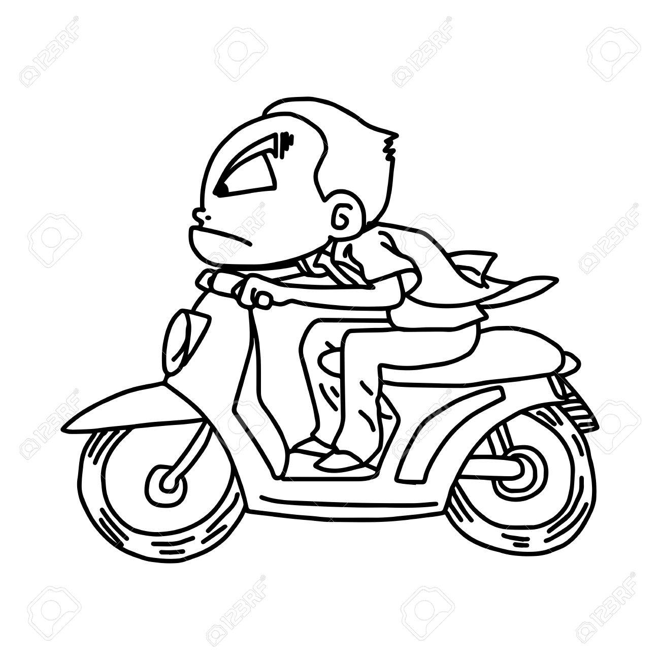 1300x1300 Man Riding Motorcycle Without Helmet