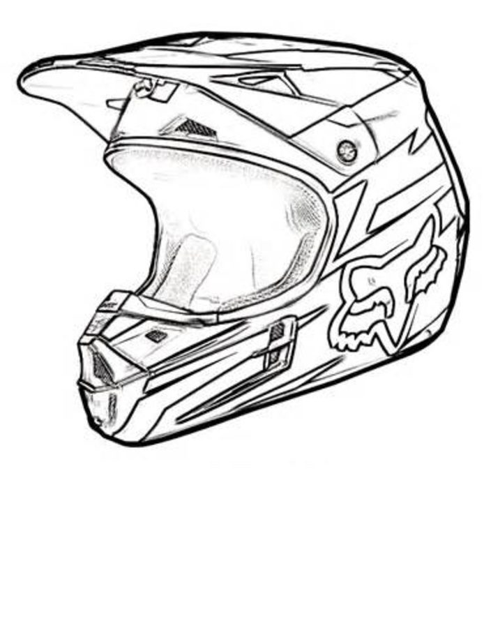 694x900 Coloring Pages Motorcycle Helmet, Printable For Kids Amp Adults, Free