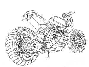 300x224 Single Line Drawings Fine Art America