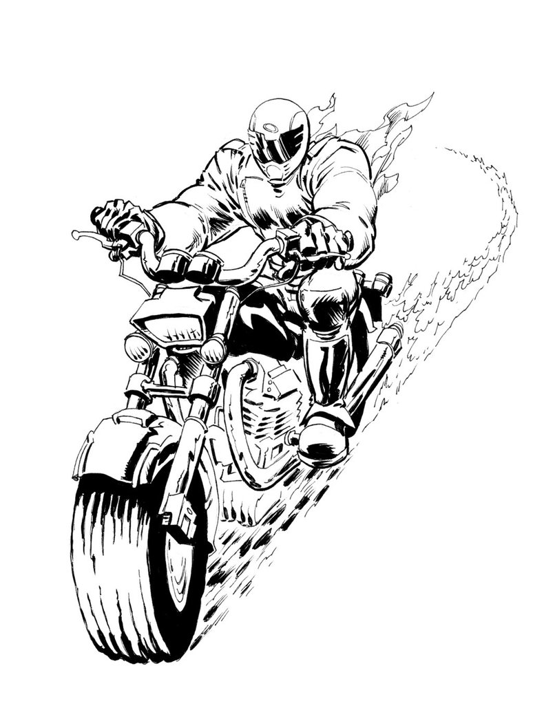 774x1032 Holy Ghost Rider Inked By Vagabondx