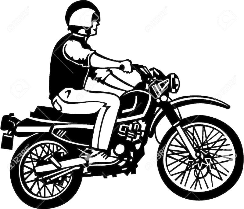 800x684 Motorcycle Rider Clipart