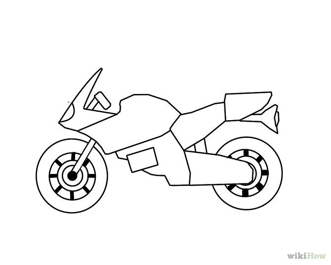 670x536 How To Draw A Motorcycle Step By Easy Hobbiesxstyle