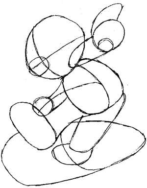 300x384 How To Draw Mario Riding A Bike From Mario Kart Wii Drawing
