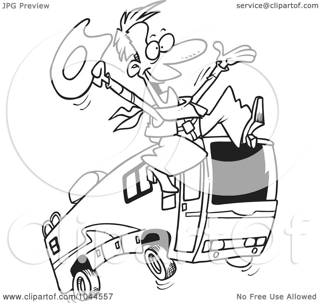 1080x1024 Royalty Free (Rf) Clip Art Illustration Of A Cartoon Black