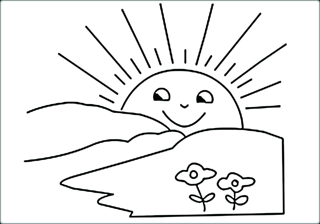 1024x717 The Sun Coloring Pages Best Planets Coloring Pages For Line