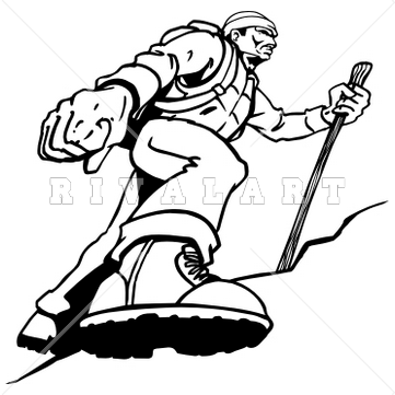 361x361 Clip Art Boy Climbing A Mountain Clipart Black And White 2qfatk0