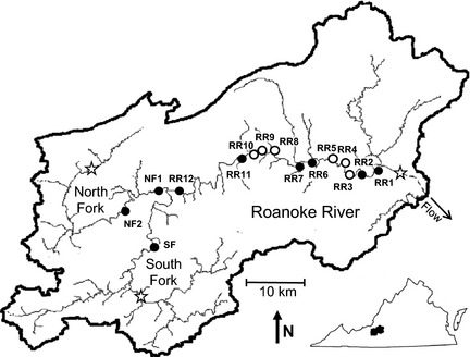 432x328 The Upper Roanoke River Watershed (Upstream Of Smith Mountain Lake
