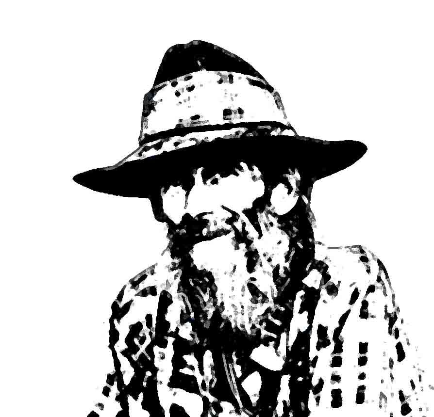 Mountain Man Drawing