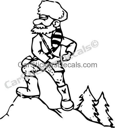 401x443 Mountain Man 3 Sticker Amp Decal
