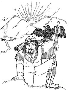 236x300 American Mountain Man Drawings Fine Art America