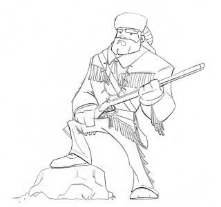 320x301 Art By Jesse Larsen Mountain Man