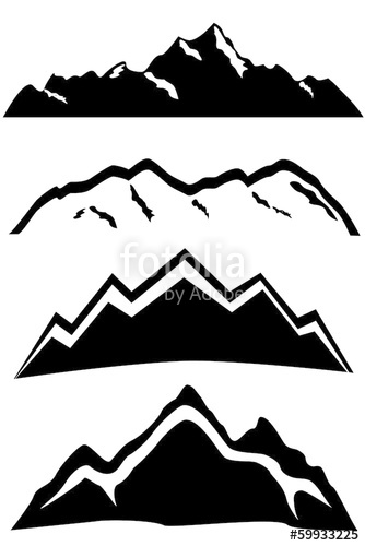 334x500 Mountain Peaks Landscape Stock Image And Royalty Free Vector