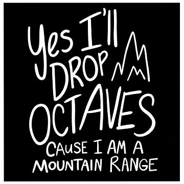 360x360 I Am A Mountain Range Unisex T Shirt By Uchou Redbubble