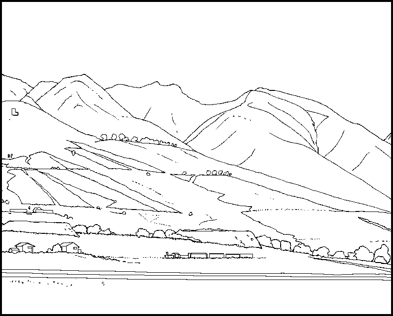 808x650 Fall Mountain Scene Coloring Pages Rocky Mountain Coloring Pages