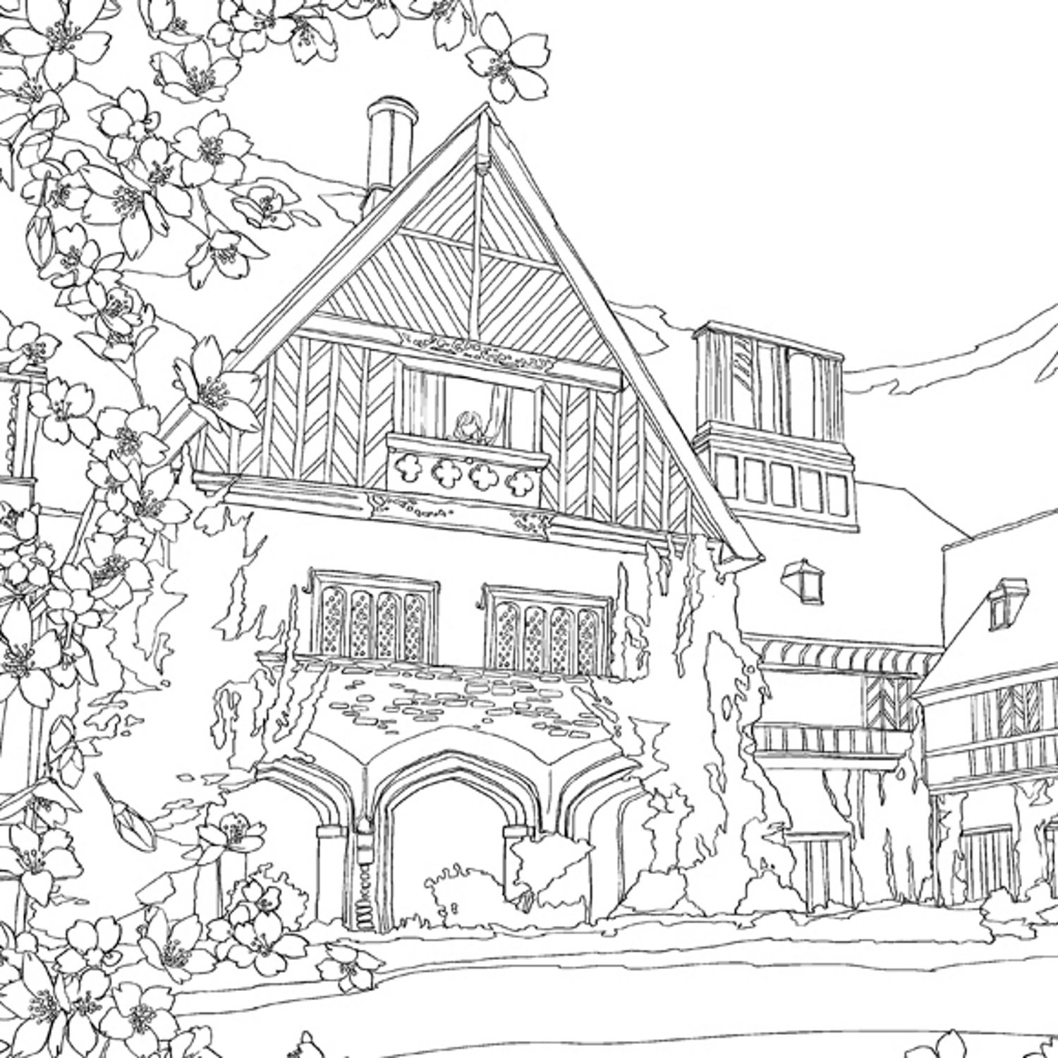 Perhaps the best 21 Mountain Landscape Coloring Pages – homeicon.info