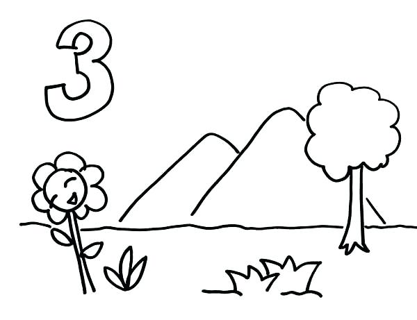 600x461 Coloring Pages Of Mountains Nzherald.co