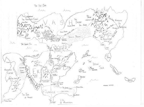600x445 How To Make A Fantasy World Map