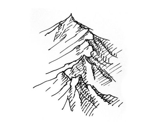 Mountian Drawing