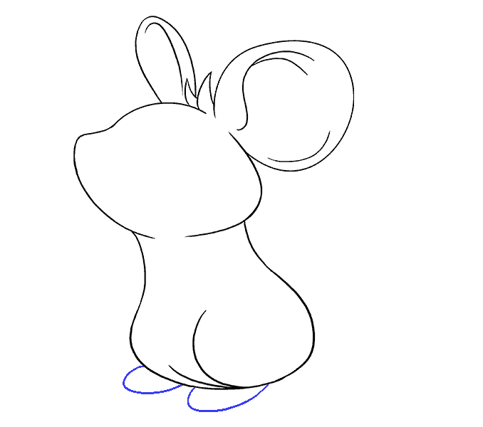 678x600 How To Draw A Mouse Step By Step Tutorial Easy Drawing Guides