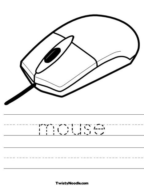 468x605 Computer Mouse Schede Per Scuola Worksheets And School