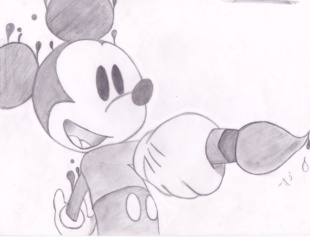1024x783 Simple Pencil Sketches Of Mickey Simple Pencil Sketches Of Mickey
