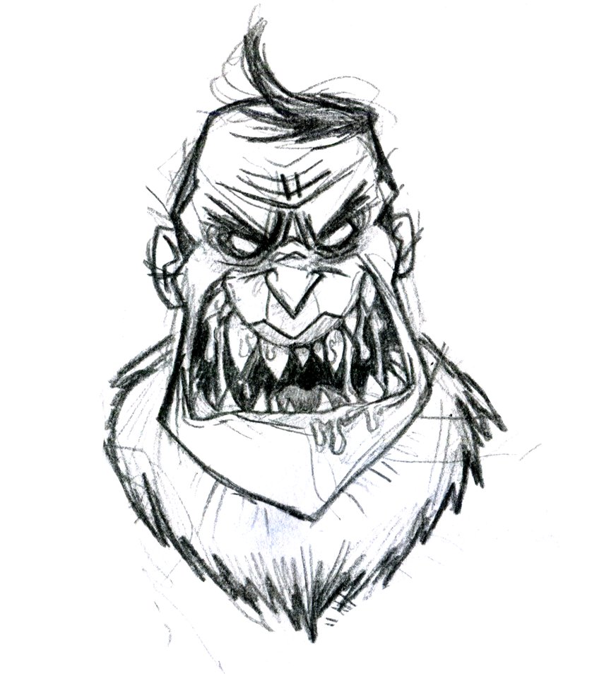 838x953 Nasty Monster Mouth By Dinoburger