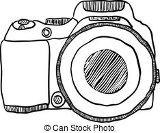 234x194 Camera Clipart Camera Sketch