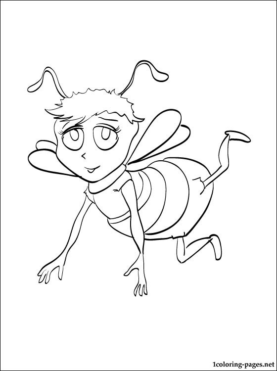 560x750 Bee Movie Coloring Drawing Coloring Pages
