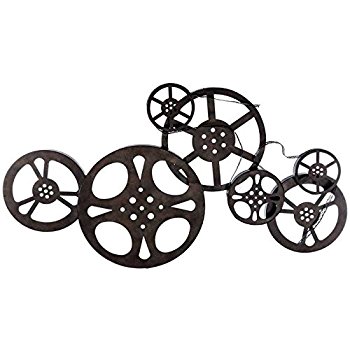 350x350 Antique Bronze Metal Movie Reel Wall Art Posters Amp Prints