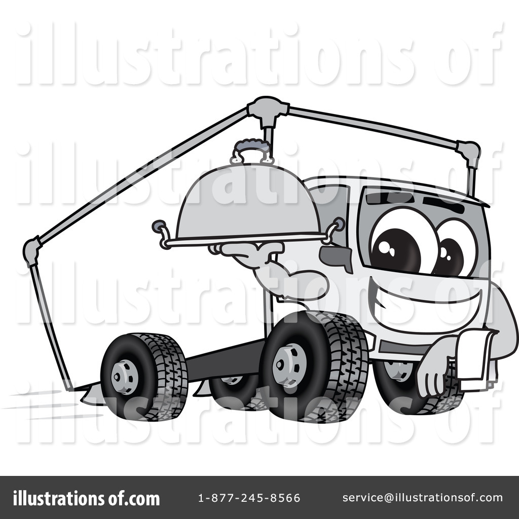 1024x1024 Truck Mascot Clipart