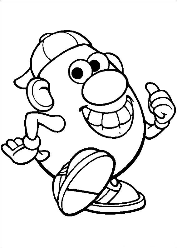 567x794 Mr Potato Head Coloring Page Kids N Fun 57 Coloring Pages Of Mr