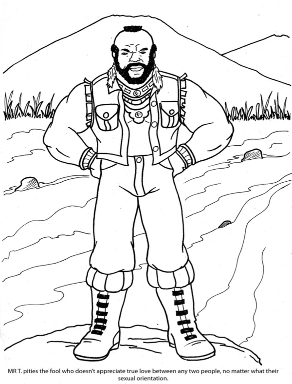 600x788 Mr. T's Gay Coloring Book.