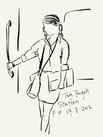 360x480 My Ipad, My Drawing Finger Sketches