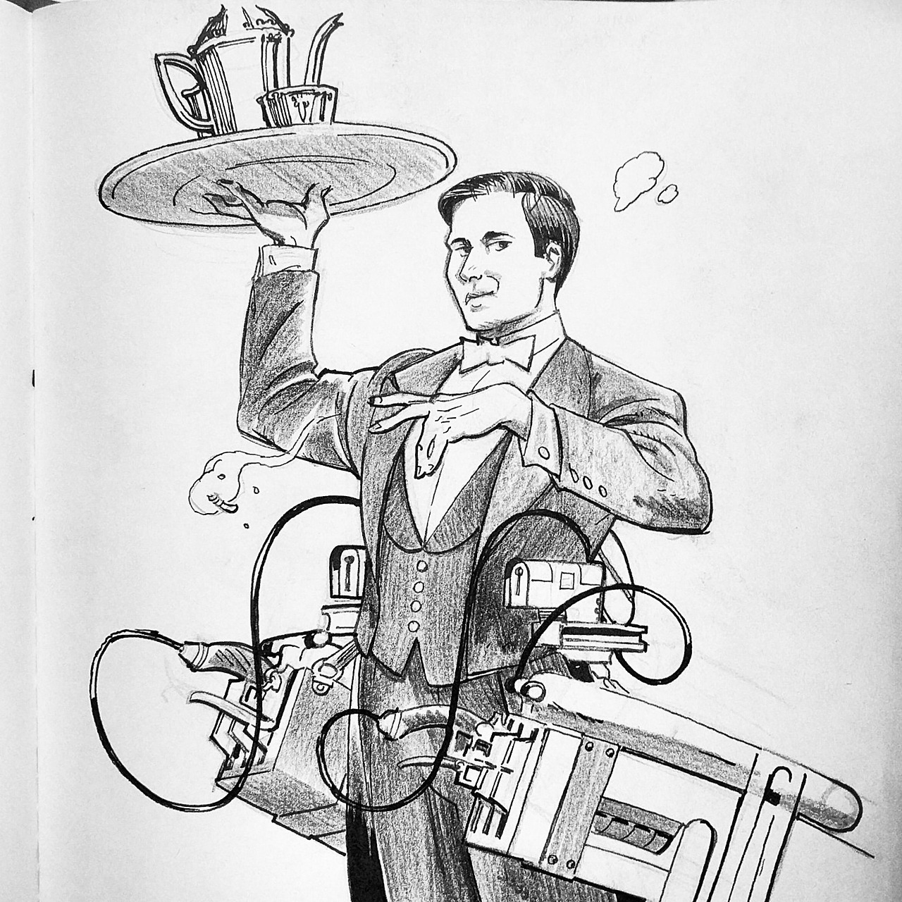 1280x1280 Caleb Is Drawing