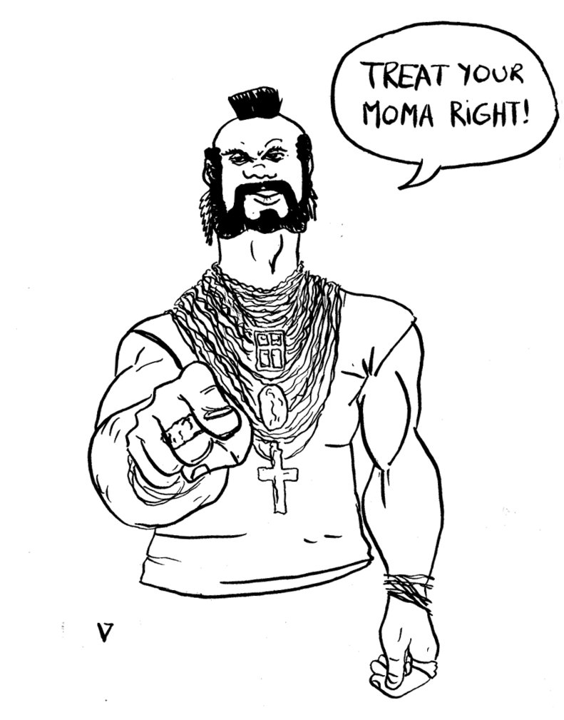 791x1009 Draw Mr T Day By Vinzc