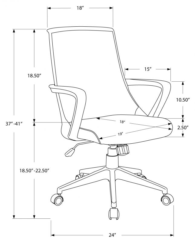 644x800 Office Chair