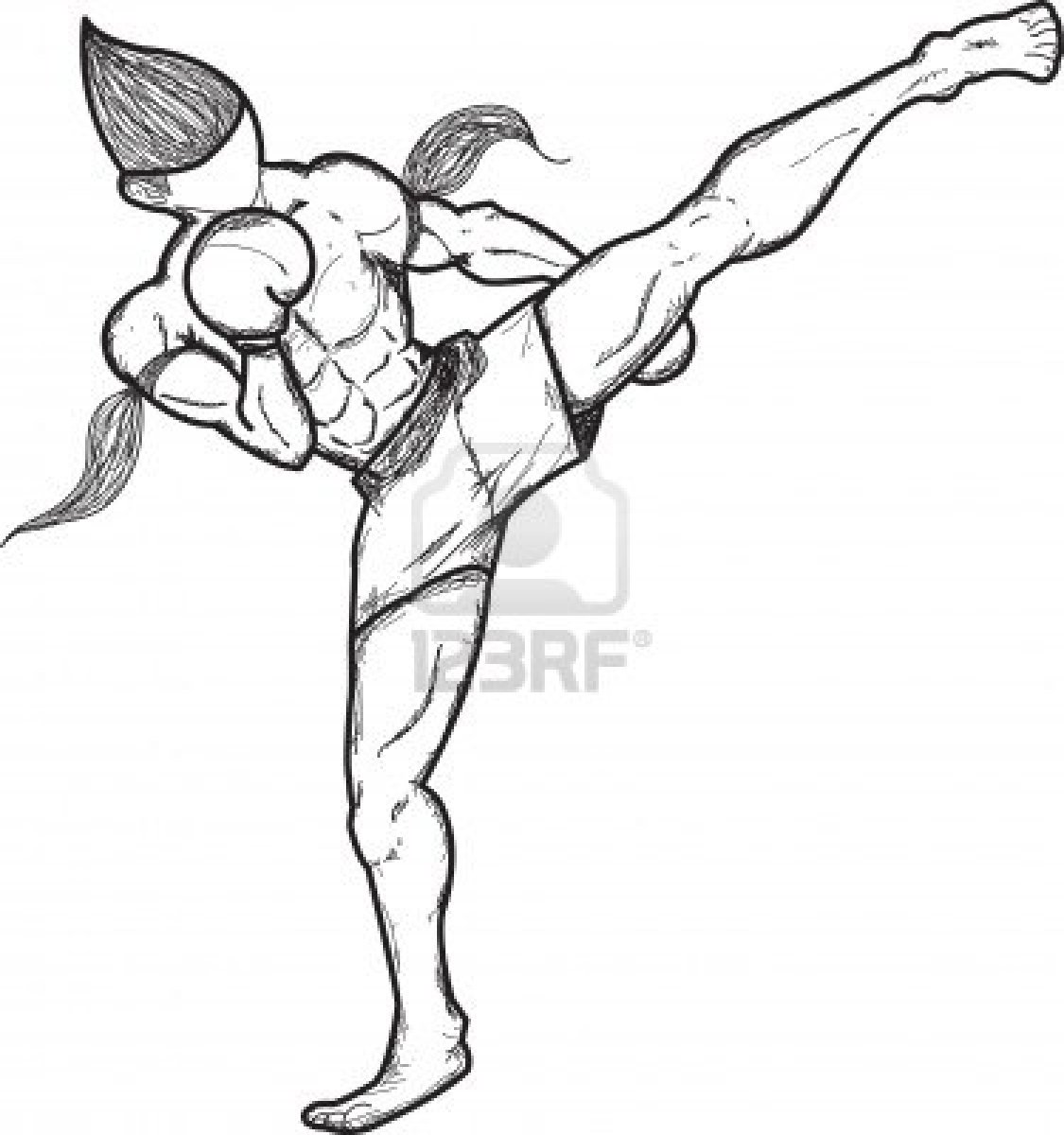 1125x1200 Mississauga Muay Thai Kick