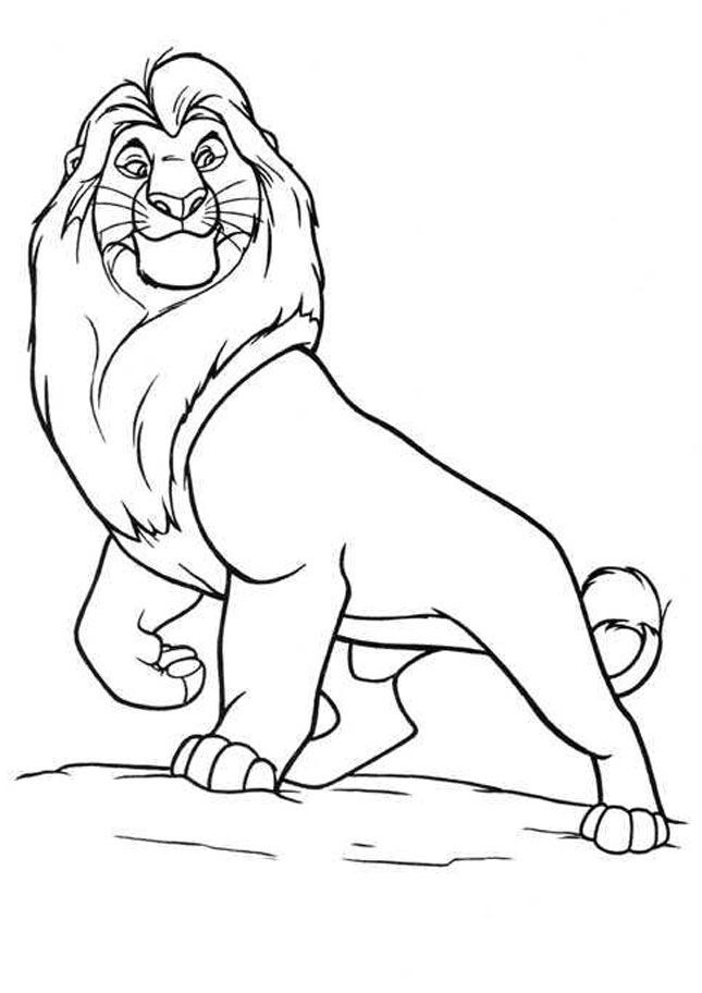 645x912 Inspirational Mufasa Coloring Pages 51 For Ew Year Color Pages