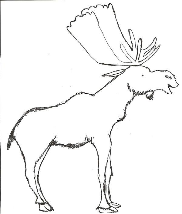 600x706 Pocketful Of Sketches If You Give A Moose A Muffin